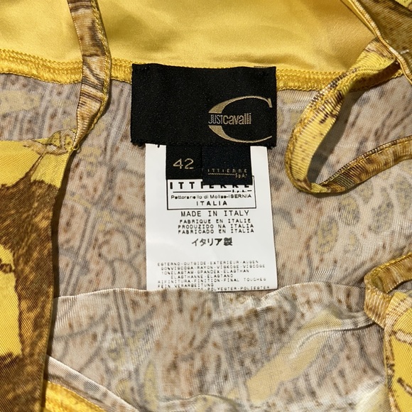 JUST CAVALI by ROBERTO CAVALI SLIP DRESS - Picture 4 of 4